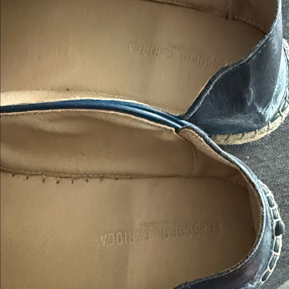 Frescobol Carioca Navy Loafers , size EU 43 full leather / suede material - Picture 5 of 9